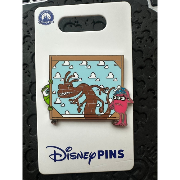 Disney Jewelry - 2025 Disney Parks Pixar Monsters, Inc. Mike Wazowski Fungus Randall OE Pin